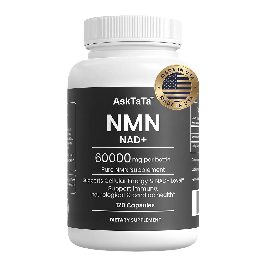 AskTaTa NMN 60000mg — Nicotinamide Mononucleotide NAD+ Support