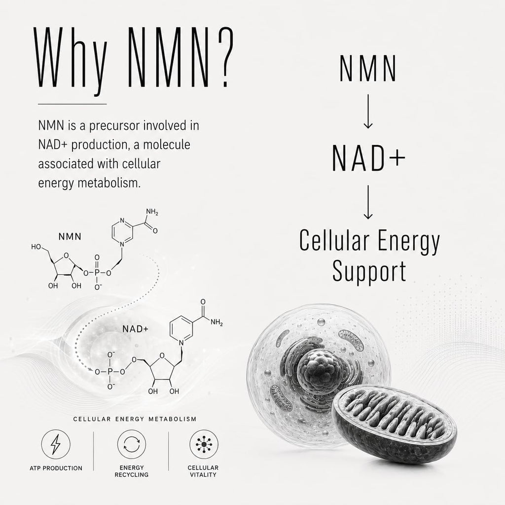 AskTaTa NMN 60000mg — Nicotinamide Mononucleotide NAD+ Support